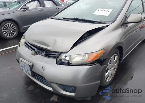 2008 Honda Civic Lx z USA, uszkodzony, nr VIN 2HGFG12658H529613